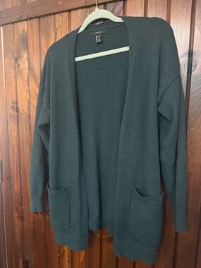 Forever 21 Dark Green Cardigan Sweater